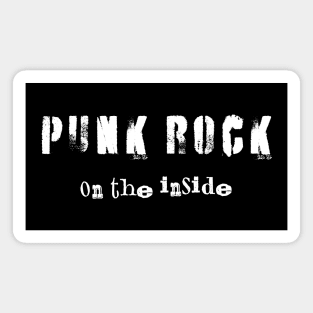 Old Punks Punk Rock on the Inside Magnet